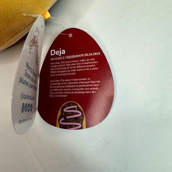 Original Squishmallows  8" Deja‎ the Donut Squishmallow Plush NWT - Picture 5 of 7